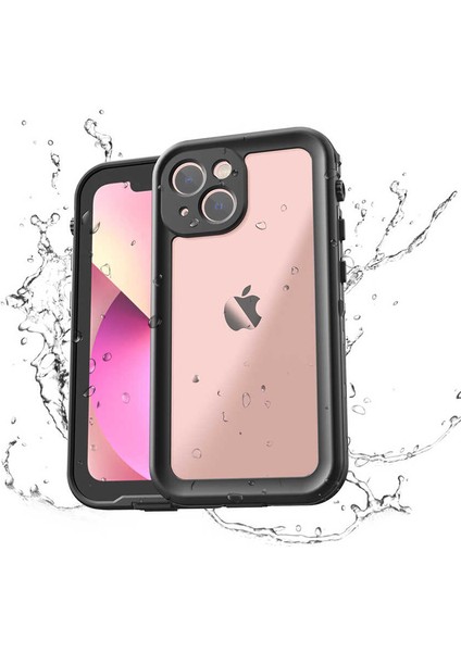 iPhone 13 Mini Kılıf Su Geçirmez Tam Koruma 1-1 Silikon