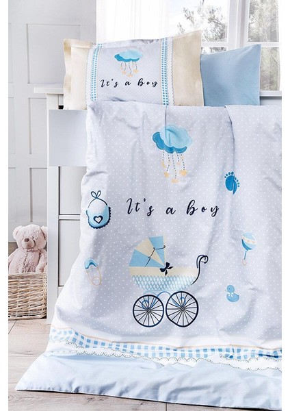 Bebe Battaniye Jouets Mavi 100X120