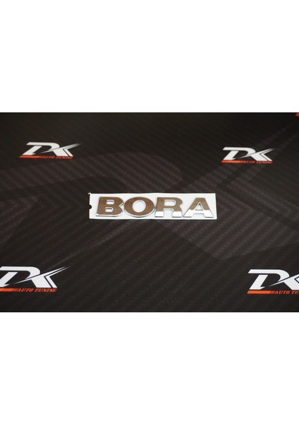 Volkswagen Bora Bagaj 3m 3D Krom Abs Logo Amblem