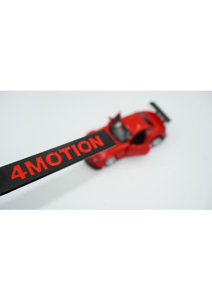 Volkswagen 4 Motion Bagaj 3m 3D Krom Metal Logo Amblem Arma