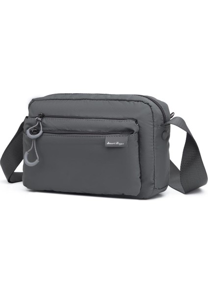 Ekstra Hafif Kumaş Postacı Çantası BC 3148 - Koyu Gri modelleri