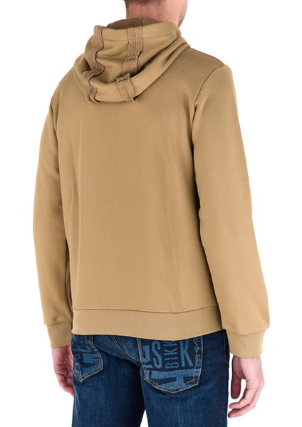 Kapüşon Yaka Bej Erkek Sweatshirt C 6 240 01 M 4443 modelleri