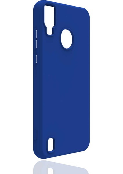 Reeder P13 Blue Kılıf Soft ve Pürüzsüz Yüzey Ipeksi Silikon Kapak Hopy