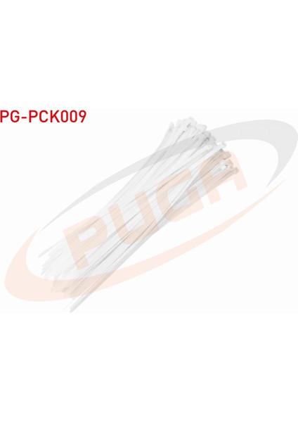 Plastik Kelepçe Beyaz 3,6 x 150