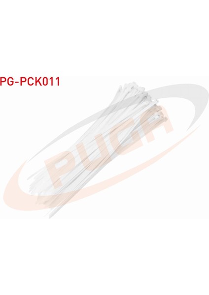Plastik Kelepçe Beyaz 3,6 x 205
