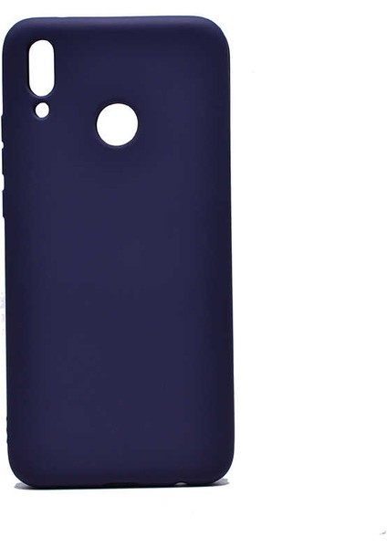 Huawei Y9 2019 Kılıf Soft ve Pürüzsüz Yüzeyli Ipeksi Silikon Kapak