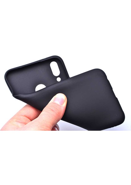 Huawei Y9 2019 Kılıf Soft ve Pürüzsüz Yüzeyli Ipeksi Silikon Kapak
