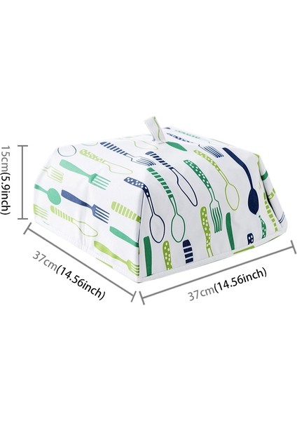 Katlanabilir Kalınlaştırılmış Alüminyum Folyo Gıda Isısı Koruma Kapağı L 37 x 37 x 15CM (Yurt Dışından) fırsatları