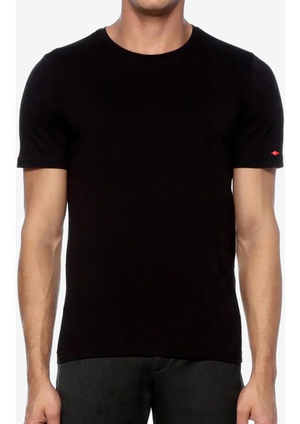 59520 Erkek Siyah T-Shırt