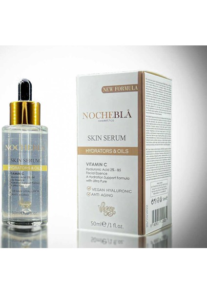 Vegan Hyaluronik Asit Cilt Serumu (50 ml)