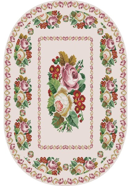 Dijital Baskılı Kaymaz Taban Yıkanabilir Oval 2'li Klozet Takımı Banyo Paspası NOKZ-SD-403 fiyatları