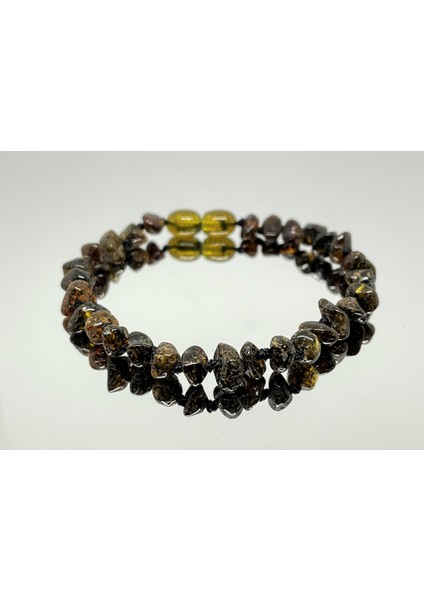 Damla Kehribar Antik Yeşil Yetişkin Bileklik fırsatları