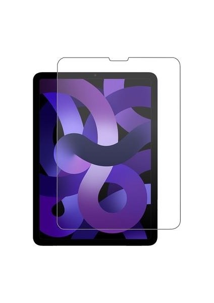 Ecrmobıle Apple iPad Air 5.nesil 2022 10.9'' M1 Uyumlu Esnek Nano Cam Ekran Koruyucu