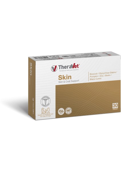 Skin Kediler ve Köpekler Için 30 Tablet