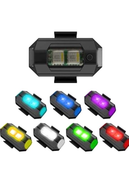 Hk Mini Çakarlı Rgb USB Li Sarjzlı LED modelleri