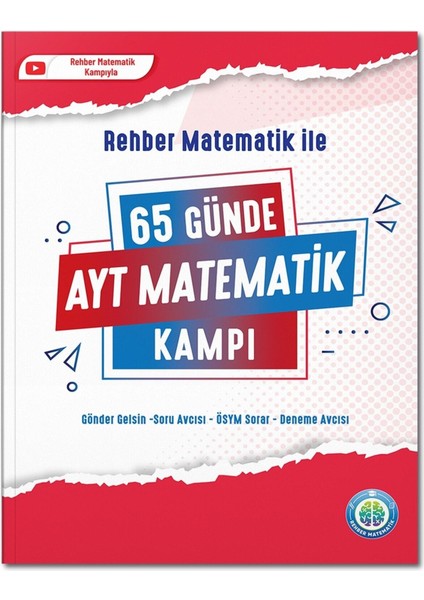 Rehber Matematik  65 Günde AYT Matematik Kampı