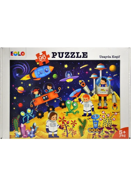 Uzayda Keşif Puzzle 96 Parça (Eolo)