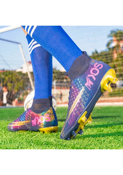CR14 Erkekler Kadınlar Kid Için Yüksek Top Futbol Ayakkabı Açık Spor Ayakkabı (Yurt Dışından)