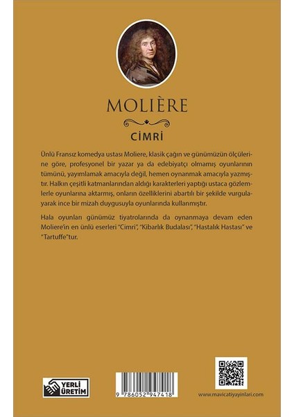 Cimri - Moliere (Dünya Klasikleri)