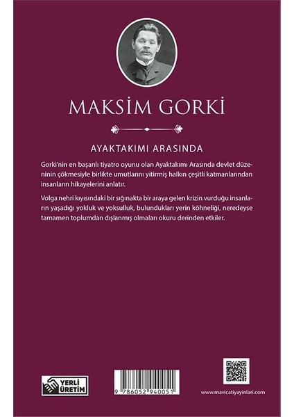 Ayaktakımı Arasında - Maksim Gorki (Dünya Klasikleri)