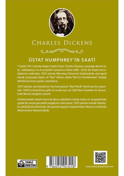 Üstat Humphreyin Saati - Charles Dickens (Dünya Klasikleri)