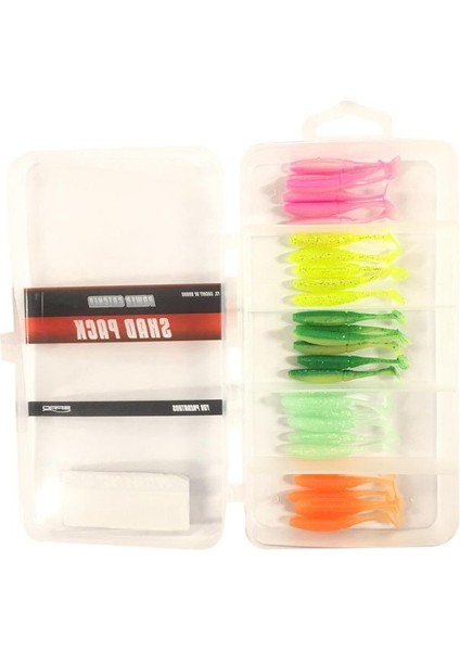 Micro Shad 50 Flash Pack Silikon Yem 1/30