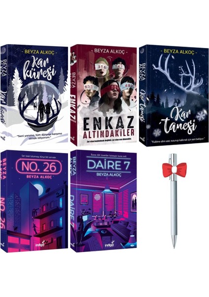 Kar Küresi - Enkaz Altındakiler - Kar Tanesi - No.26 - Daire 7- Beyza Alkoç + Caprice Kalem