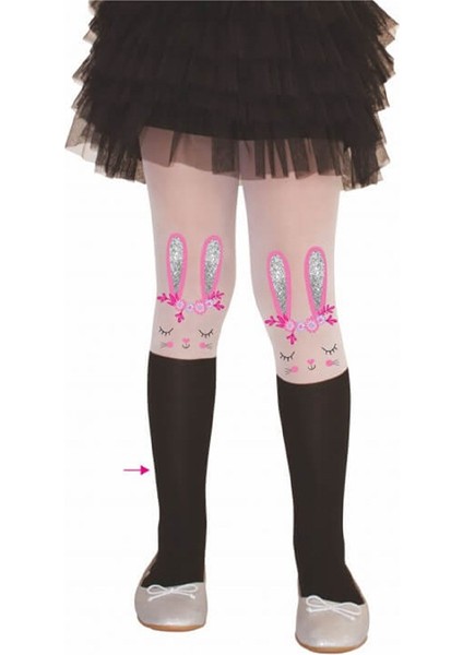 Derin Desenli Çocuk Külotlu Çorap 5 6 Yaş