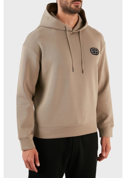 Logolu Regular Fit Kapüşonlu Pamuklu Sweat Erkek Sweat 6L1M84 1jhsz 0137 modelleri