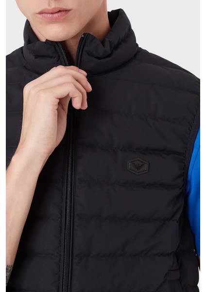 Suya ve Soğuğa Karşı Dayanıklı Dik Yaka Slim Fit Şişme Erkek Yelek 8N1BQ1 1nlrz 0920