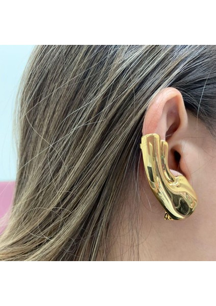 Lady Earl Moint Ear Clip Kopkalı Küpe Takıları Olmadan (Yurt Dışından)