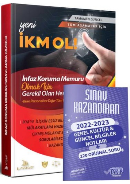 Ikm Ol- Mülakat Aşaması Için (Infaz Koruma Memuru Olmak Için Gerekli Olan Bilgiler) 2023 Alımları Için Özel Kaynak (Ciltli)