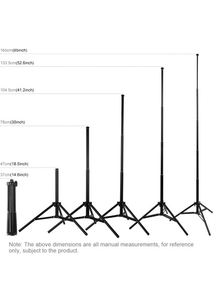 1.65M Yükseklik Tripod Montaj Tutucu (Yurt Dışından)