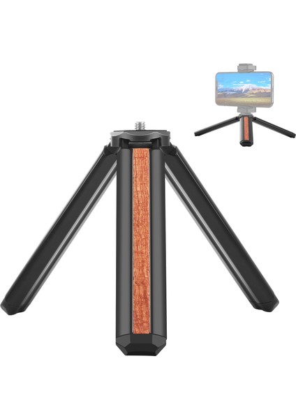 Puluz Ahşap Masaüstü Vlogging Canlı Tripod Tutucu (Yurt Dışından)
