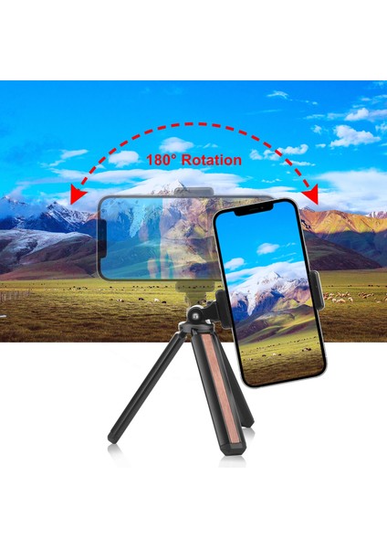 Puluz Ahşap Masaüstü Vlogging Canlı Tripod Tutucu (Yurt Dışından)