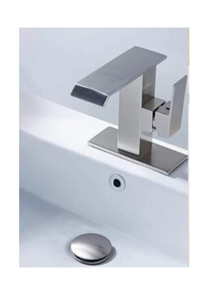 Eca Pirinç Lavabo Süzgeç ve Sifon Başlığı Gider Tıpası 402129031