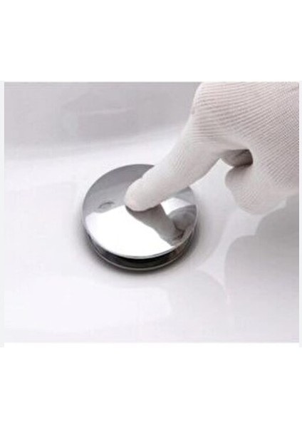 Eca Pirinç Lavabo Süzgeç ve Sifon Başlığı Gider Tıpası 402129031