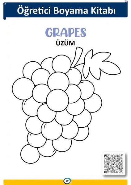 Ingilizce Kelime Öğreten Boyama Kitap Seti (2 Fasikül Kitap) (Ciltli)