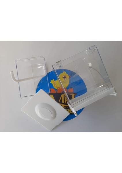 Akıllı Yemlik Kuşlar Için 10X7,5X16 cm (2 Adet)