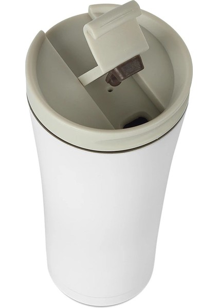 Kişiye Özel Isim Baskılı Çelik Termos Mug Bardak Beyaz ( 500 ml ) modelleri