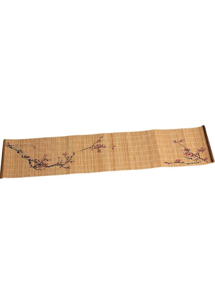 Çin Bambu Ahşap Çay Mat Masası Koşucu Coaster Heat Paspas(Yurt Dışından)