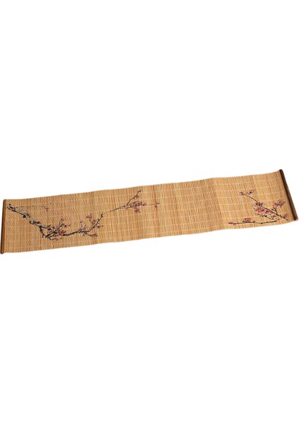 Çin Bambu Ahşap Çay Mat Masası Koşucu Coaster Heat Paspas(Yurt Dışından) fırsatları