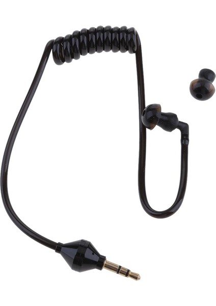 3.5mm Mono Kulaklık Stereo Hava Tüpü Mikrofon Kulaklığı(Yurt Dışından)