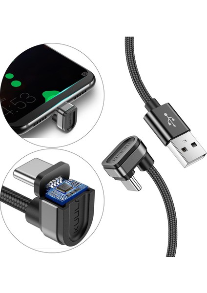 USB Kablosu Cep Telefon Kablosu Cihazlar Için 1m(Yurt Dışından)