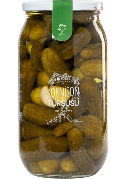 Kornişon Turşusu - 1200 Gr.(Ev yapımı,Geleneksel)