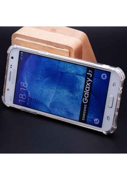 Galaxy J7 Antişok Darbe Emici Sağlam Kılıf