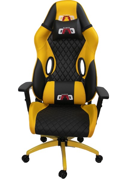 Offogamer Kobra Sarı Oyuncu Koltuğu
