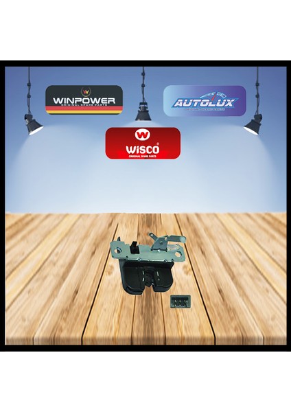 Bagaj Kılıdı Arka / Vw T5 T6 03 > / 7E5827505A-WISCO