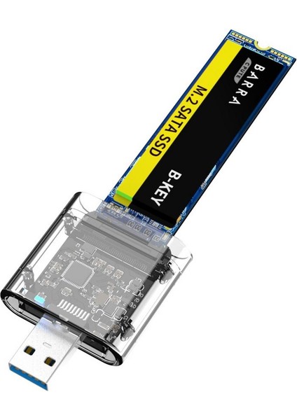 5229 M.2 Sata To USB 3.0 Çevirici Adaptör Ngff SSD Harddisk Kutu