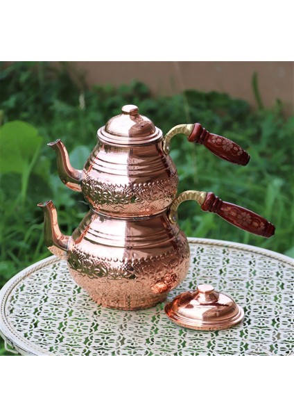 Baskı Bakır Çaydanlık 2,8 Lt fiyatları